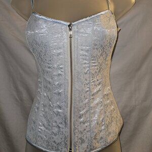 LAST NWT FROZEN CORSET BLUE W/LACE SMALL 24"